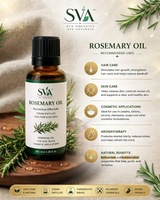Aceite Esencial de Romero Destilado al Vapor, Grado Cosmético, Cuidado Personal, Fragancia, Aromaterapia, Suministro a Granel