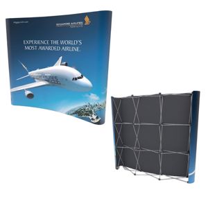 Support d'affichage pop-up personnalisé en PVC pour exposition, stand publicitaire, toile de fond pour stand photo, arrière-plan pour salon professionnel - Product Image 1