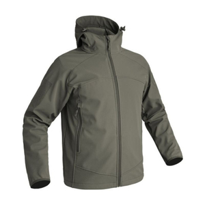 Veste Softshell Noire pour Homme AMDAA ENTERPRISES, Col Montant, Fermeture Éclair, Logo Personnalisé, Coupe-Vent, Résistante à l'Eau, Respirante - Product Image 6