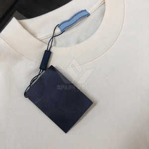 Camiseta de Manga Larga para Hombre, 100% Algodón, Cuello Redondo, Color Sólido, Casual, Transpirable, Tejido de Punto de 270g, Logotipo Frontal, Corte Regular - Product Image 3
