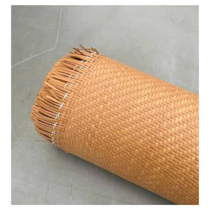 Rouleau de rotin naturel tressé pour panier de rangement, décoration intérieure, matériau artisanal pour meubles en tressage plat circulaire - Product Image 6