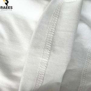 T-shirt pour homme grande taille, été, nouveau, 100% coton, blanc uni, t-shirt décontracté pour homme, col rond, manches courtes - Product Image 5