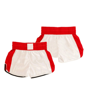 Pantalones Cortos de Boxeo para Hombre de Alta Calidad, Color Blanco, para Entrenamiento, Fitness, Lucha, MMA, Muay Thai, Kick Boxing, con Diseño y Talla Personalizados - Product Image 3