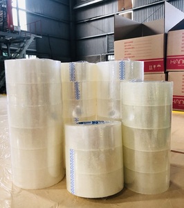 เทปแพ็คใสใสพิมพ์โลโก้ตามสั่งบรรจุภัณฑ์อะคริลิคใส - Product Image 1