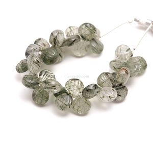 ลูกปัดเปลือกหอยแกะสลักสีดำรูไทล์ธรรมชาติ เจาะด้านข้าง ขนาด 9-10 มม. ลูกปัดรูไทล์สีดำแกะสลักด้วยมือ สำหรับทำเครื่องประดับ ขายส่ง - Product Image 2