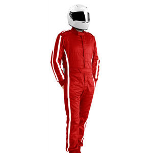 Trajes de Carreras de Karting para Hombre 2026, Personalizados, Color Rojo en Contraste, Transpirables, Material Suave al Tacto, con Logotipo Impreso - Product Image 1