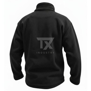 OEM Custom Design <b>Men</b> <b>Sherpa</b> <b>Fleece</b> Canvas Winter <b>Jacket</b> Stand Collar Full Zipper Outdoor Casual Warm Streetwear - Product Image 6