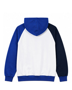 Customized Zeta Phi Beta Sorority 100% Cotton Fleece 500g Raglan Sleeve Crew Neck Pocket Casual Breathable <b>Men's</b> Hooded Pullover - Product Image 2