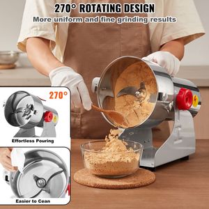 Macinino Elettrico per Cereali 1000g 3000W, Macinino Commerciale ad Alta Velocità per Spezie, Polverizzatore in Acciaio Inossidabile, Macchina per Polveri - Product Image 6