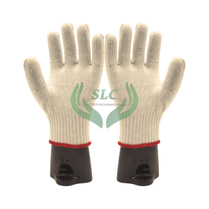 Guantes de trabajo de algodón de punto duraderos de Indonesia con características de seguridad mejoradas para Uso General industrial y de construcción - Product Image 3