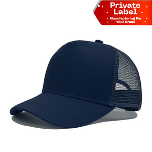 Gorras Trucker de Corona Suave Sin Estructura, Gorra Polo Minimalista Lisa, Gorras Trucker con Costuras de Alta Densidad, Gorras Snapback de Color Sólido Liso - Product Image 1