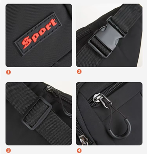 Riñonera de Nylon al por Mayor, Bandolera Antirrobo Impermeable para Hombres y Mujeres, Bolsa de Cintura Deportiva para Exteriores - Product Image 4