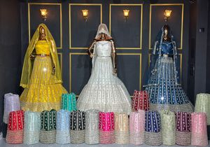 คอลเลคชั่นใหม่ที่เก็บโชลีตาข่ายพร้อมกระจกเต็มรูปแบบละเอียด Shisha และ jarkan หินใน20สีและ10ดีไซน์ล่าสุด - Product Image 3