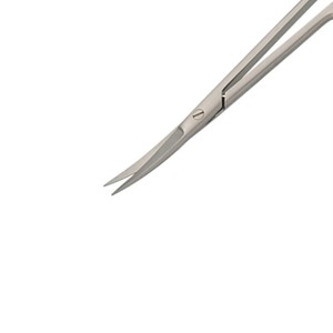 Stainless Steel Manual Iris Scissors 115 mm 03-321-115 Reusable Surgical <b>Instrument</b> for Fine Tissue Dissection - Product Image 5