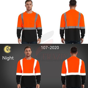 เสื้อเชิ้ตแขนยาวสำหรับงานหนัก ทนทาน ผลิตจากผ้าฝ้ายผสมโพลีเอสเตอร์ ระบายอากาศได้ดี เหมาะสำหรับงานอุตสาหกรรม ก่อสร้าง คลังสินค้า และสำนักงาน - Product Image 4