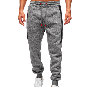 Pantalones Deportivos de Forro Polar para Hombre con Logotipo Personalizado, Corte Ajustado, Cintura Alta, Casuales, con Cordón, Pliegues Delanteros, Resistentes al Viento, Impermeables y de Secado Rápido - Product Image 1