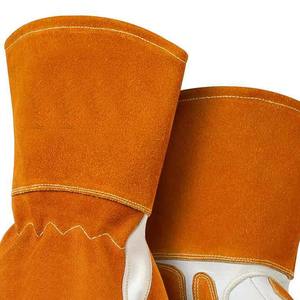Guantes de Seguridad con Puño de Cuero Vacuno Resistente al Calor, Tipo Soldadura - Product Image 6