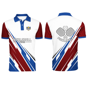 Camisetas de Pickleball de la Mejor Calidad OEM, Diseño Personalizado, Uniforme Deportivo Tipo Polo, Venta al Por Mayor - Product Image 6