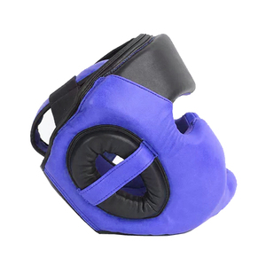 Protector de Cabeza de Boxeo de Cuero con Logotipo Personalizado, Protector Facial Resistente a Impactos, Transpirable, de Alta Calidad, Unisex para Adultos - Product Image 3