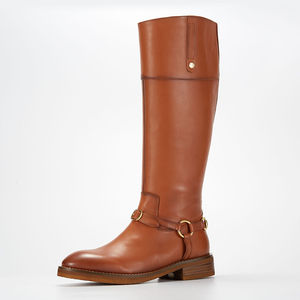 Bottes d'équitation en cuir personnalisées pour usage équestre - Marque SMART SHINE ENTERPRISES, OEM/Vente en gros disponible - Product Image 3