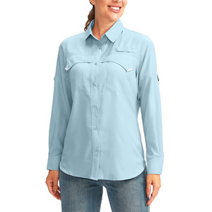 Camisetas de Pesca Transpirables de Alta Calidad, Diseño Único, Mejores Costuras, Nueva Tela Suave, Camisetas de Pesca para Mujer - Product Image 1