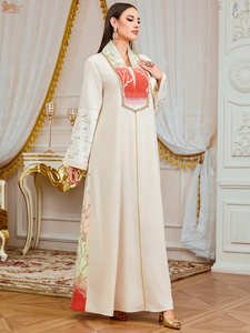 Nouvelle Collection 2026 – Abaya Formelle Longue en Chiffon Uni 100% Coton pour Femmes Musulmanes – Style Dubaï, Turquie, Kaftan Islamique pour Soirées et Cérémonies - Product Image 5