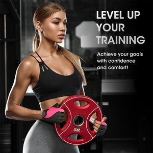Outdoor Sportswear Women's Fitness Gloves Modern Design Classical Regular Fit Anti <b>Slip</b> <b>Half</b> Finger Wholesale Price Gym Gloves - Product Image 2