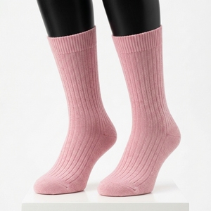 Chaussettes de football respirantes en matière de qualité supérieure, couleur unie, pour usage décontracté, chaussettes douces d'hiver, marque privée - Product Image 1