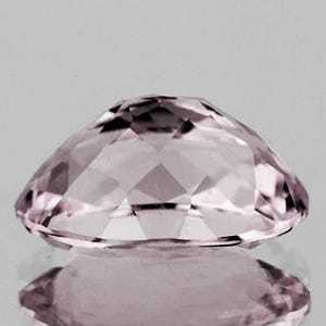 Morganite rose clair naturelle non chauffée, taille ovale facettée, pierre précieuse brute extraite de la terre, haute qualité, vente en gros pour la joaillerie - Product Image 3