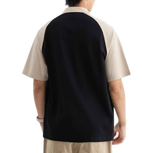 Camiseta polo con cremallera de poliéster de alto rendimiento, de secado rápido, adecuada para tenis, golf, actividades al aire libre y correr, para hombre. - Product Image 2