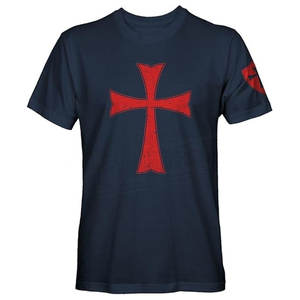 Cross Men's <b>T</b>-<b>Shirt</b> Custom Masonic Clothing Breathable Half Sleeve <b>Shirts</b> Men's Cotton Loose <b>Fit</b> Printed O-neck <b>T</b>-<b>shirt</b> - Product Image 1