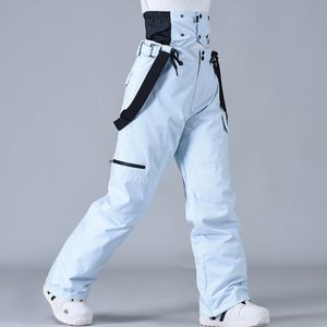 Pantalones de Esquí Profesionales Unisex con Colores Personalizados - Tex 220g Impermeables 100% Poliéster Aislamiento Sintético Cálidos y Resistentes al Viento - Product Image 4
