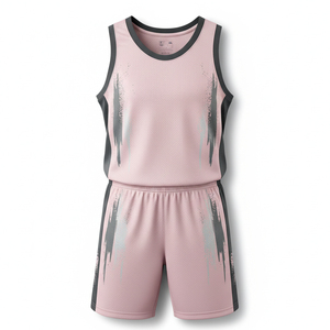Uniforme de baloncesto personalizado con paneles de malla sublimados, de secado rápido, flexible, para entrenamiento, venta al por mayor, uniforme deportivo para equipos de adultos. - Product Image 2