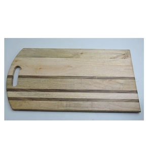 Tabla de Cortar de Madera de Acacia con Asa, Tabla para Cortar Pizza, Frutas y Alimentos, Decoración para Cocina y Hotel - Product Image 2
