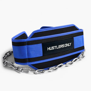 Ceinture de dips robuste avec chaîne en acier pour la musculation, les tractions lestées, les dips et l'entraînement de force – Équipement de gym - Product Image 1