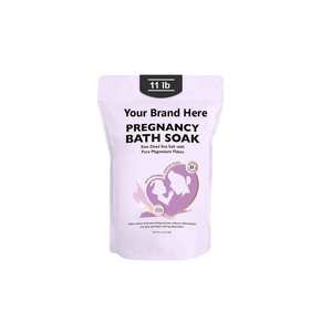 Sales de Baño del Mar Muerto de 11 lb Hechas en EE. UU., Salinas y Seguras para el Embarazo, Crema Corporal Humectante y Relajante para Mujeres Embarazadas - Product Image 1