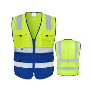 Chaleco de Seguridad de Nuevo Diseño para Trabajo al Aire Libre, Transpirable, MOQ Bajo, Chaleco de Seguridad de Alta Calidad - Product Image 1