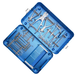 Ensemble d'instruments chirurgicaux orthopédiques réutilisables de qualité supérieure, manuels, Classe I, pour usage hospitalier, avec certification personnalisée et poignée chirurgicale - Product Image 5
