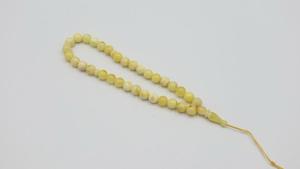 Perles de prière islamiques en résine faites à la main, élégante chapelet musulman, cadeau spirituel, accessoires religieux décoratifs, thème ange, forme hibou - Product Image 2