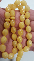 Perles ovales en résine noire/brune brillante, tasbih islamique, misbaha, subha, chapelet de prière musulman, fait à la main par SmarkExports