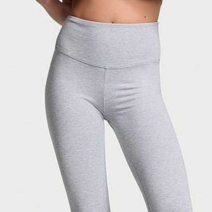 Fashion Style Women's High Waisted <b>Flared</b> Leg Solid Color Breathable Eco-Friendly Yoga Workout <b>Leggings</b> - Product Image 2