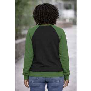 เสื้อสเวตเชิ้ตแขนยาวสีดำ Iota Phi Lambda Sorority ลายตัวอักษรกรีก เสื้อผ้าลำลองสำหรับผู้หญิง เสื้อคอกลม - Product Image 4