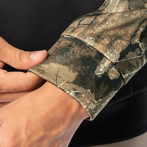 Sudadera con Capucha de Expresión Artística, Diseño de Camuflaje Abstracto, Tejido de Mezcla de Algodón y Poliéster, con Capucha Geométrica Única - Product Image 5