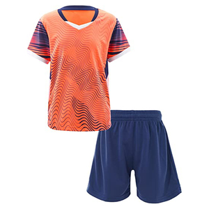 Tenue de football personnalisable, nouveau design, haute qualité, vêtements de sport d'usine, ensemble de maillots de football unisexe par sublimation - Product Image 5