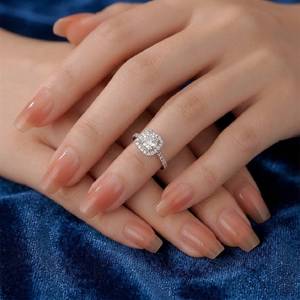 Anillos de Buena Calidad para Hombre, Plata de Ley 925 con Baño de Oro, Anillo de Compromiso con Moissanita, Anillos de Boda Elegantes para Hombre - Product Image 3
