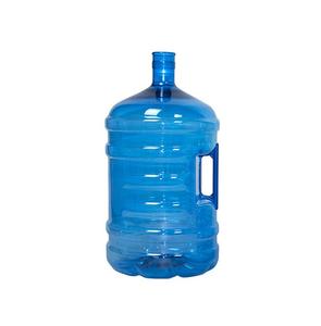 Bouteille d'eau en plastique PET sans BPA de qualité supérieure, très vendue, capacité de 18,9 litres (5 gallons) avec poignée PMP intégrée - Product Image 1