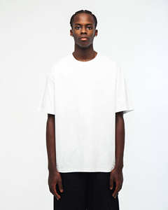 T-shirts personnalisés en coton avec impression en relief pour hommes - Product Image 5
