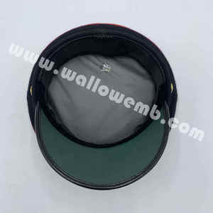 Nouvelle Casquette d'Officier Personnalisée de Haute Qualité 2026 – Vente en Gros de Casquettes à Visière avec Badge Brodé et Visière Brodée - Product Image 1