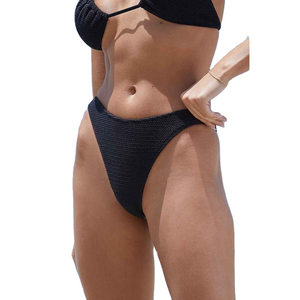 Women <b>Plus</b> <b>Size</b> <b>Bikini</b> <b>Set</b> Wholesale Two Piece Swimwear Full Coverage Top High Waist Bottom Comfortable Stretch Beach Pool - Product Image 2