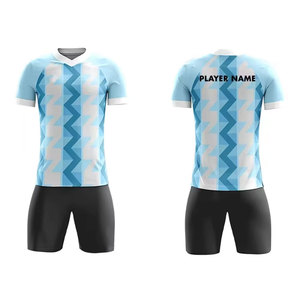 Uniforme de football respirant de qualité supérieure avec design personnalisé, vêtements d'entraînement et de sport, couleur et taille personnalisées - Product Image 1